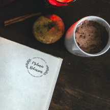 図書館カスタムの緑の丸い植物学