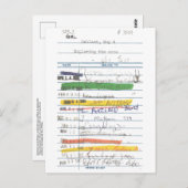 図書館カード 3503 ポストカード (正面/裏面)