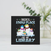 図書館クリスマスほど素敵な雪の場所はない 招待状 (スタンド正面)