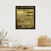 図書館ジャンル教室ポスター ポスター (キッチン)