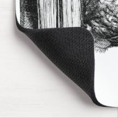 図書館フクロウ マウスパッド (コーナー)