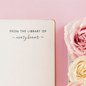 図書館モダンから手書きのミニマル主義者 セルフインキングスタンプ