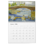 図書館公園Kenoshaウィスコンシンの紅葉 カレンダー (1月 2026)