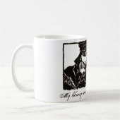 図書館公爵 コーヒーマグカップ (左)