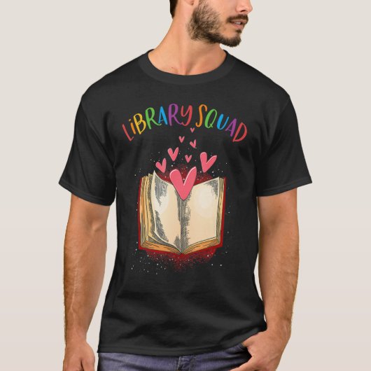 図書館分部図書館本編4 Tシャツ (正面)