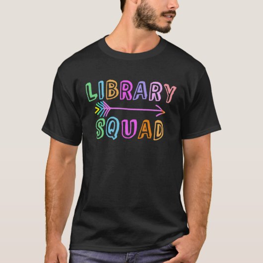 図書館分隊キッズ先生新学期Libraria Tシャツ (正面)