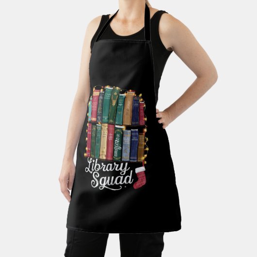 図書館分隊クリスマスブックラバーズチーム読ズ エプロン (インサイチュ)