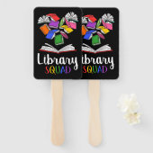 図書館分隊I ハンドファン (正面&裏面)