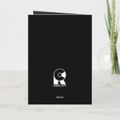 図書館司書の子猫 サンキューカード (裏面)