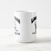 図書館司書オリジナル検索エンジンコーヒーマグ コーヒーマグカップ (中央)