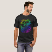 図書館司書スプリングブレイクビーチバムジョーク Tシャツ (正面フル)