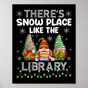 図書館司書Chriのような雪の場所がある ポスター