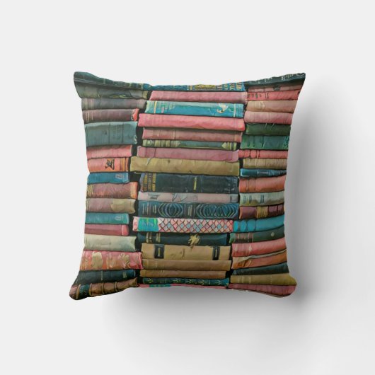 図書館員の彼女への贈り物 クッション (裏面)