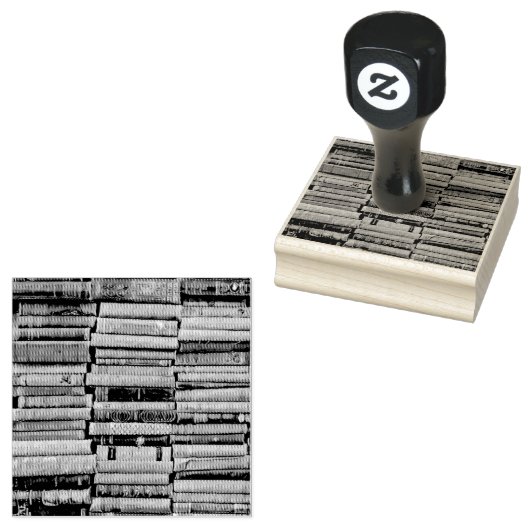 図書館員の彼女への贈り物 ラバースタンプ (押印)