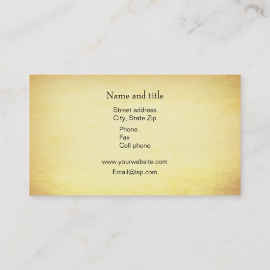 図書館員名刺 名刺 (裏面)