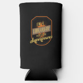 図書館員 スリム缶クーラー (正面)