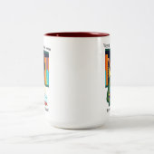 図書館員 ツートーンマグカップ (中央)