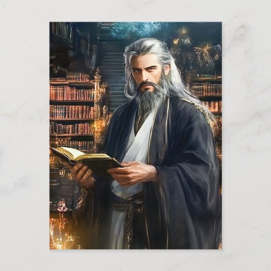 図書館員 ポストカード (正面)