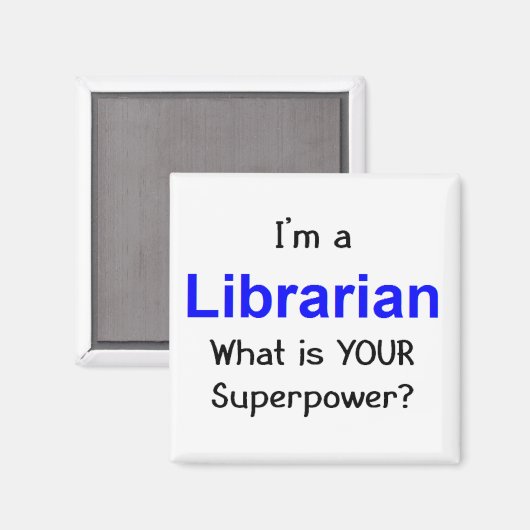 図書館員 マグネット (正面/裏面)