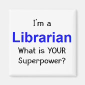 図書館員 マグネット (正面)