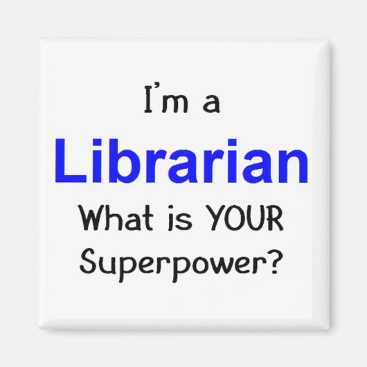 図書館員 マグネット (正面)