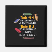 図書館員 マグネット (正面)