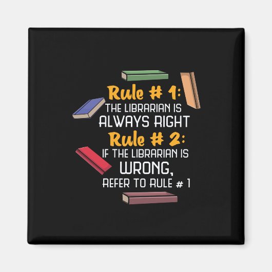 図書館員 マグネット (正面)