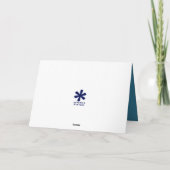 図書館員、書店向け退職カード カード (裏面)