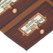 図書館図書木製カードカタログ引読出し テーブルクロス (アングル)