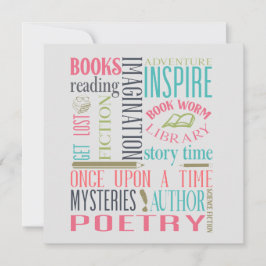 図書館地下鉄アートフラットカード