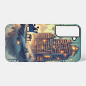 図書館島 SAMSUNG GALAXYケース (裏面横)