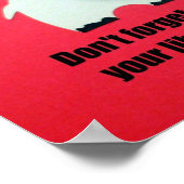 図書館忘れの本を返すな！ ポスター (角)