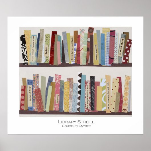 図書館散策ポスター ポスター (正面)