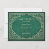 図書館書籍グリーンギーク文結婚書 セーブザデート (正面)