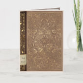 図書館本の文結婚書 招待状 (正面)