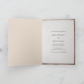 図書館本の文結婚書 招待状 (内部)