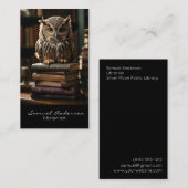 図書館本書誌名刺資料館 名刺 (正面/裏面)