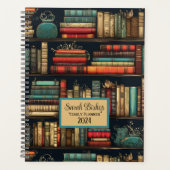 図書館本棚カスタムプランナー プランナー手帳 (正面)