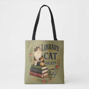 図書館猫協会 ブックカフェ カリコ猫 トートバッグ