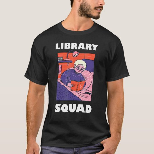 図書館班 Tシャツ (正面)