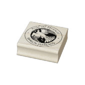 図書館素朴本からヴィンテージ平和を守る ラバースタンプ (スタンプ)