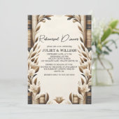 図書館英書本部表紙リハーサルディナー 招待状 (スタンド正面)