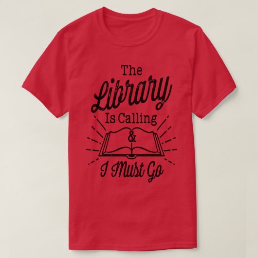 図書館蔵書本1 Tシャツ (デザイン正面)