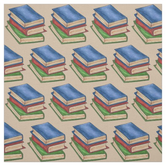 図書館蔵書架読蔵の先生 ファブリック (見本)