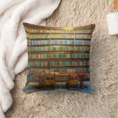 図書館蔵書水彩図版 クッション (ブランケット)