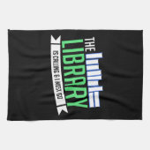 図書館蔵書贈呈 キッチンタオル (横)