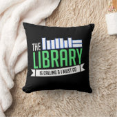 図書館蔵書贈呈 クッション (ブランケット)