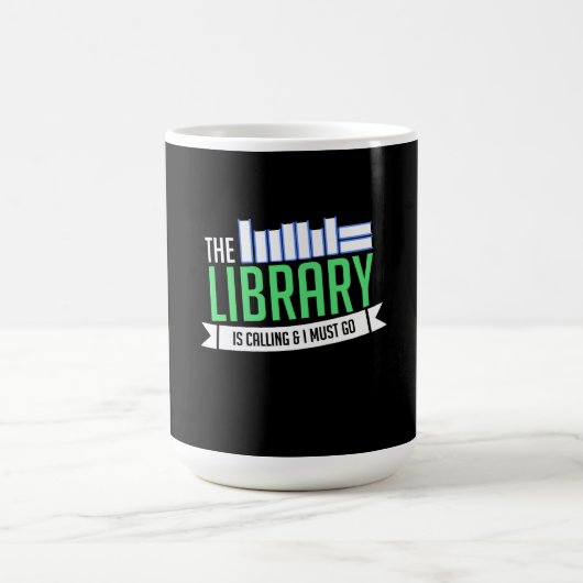 図書館蔵書贈呈 コーヒーマグカップ (中央)