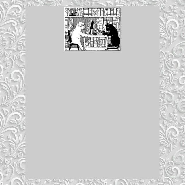 図書館読の犬と猫 (クリエイターアップロード済み)