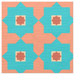 図書館部屋のモトッコ人のタイル ファブリック